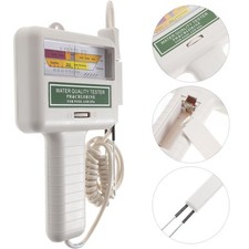 Testeur de qualité de la qualité de l'eau de la piscine PH / CL2 (gris) (gris)