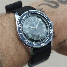 Montre plongée Le Forban Sécurité Mer vintage
