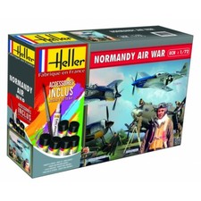 COFFRET HELLER 1/72 NORMANDIE AIR WAR (SANS BOITE)