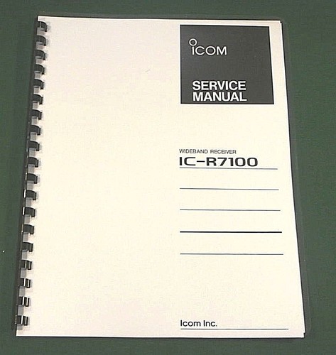 Icom r7100 service manual - ic-r7100,