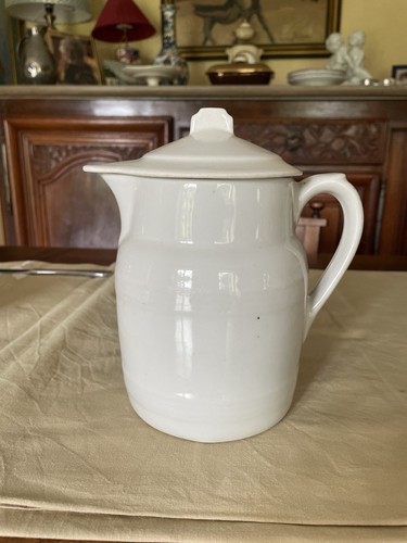 Rare pot lait couvert - pot,