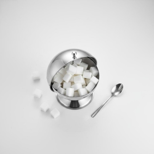 Sucrier rond couvercle - sucrier,