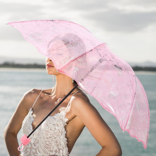 Parapluie dentelle - ,