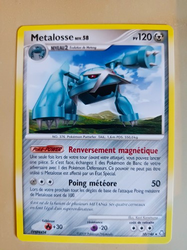 Carte pokémon metalosse - carte,