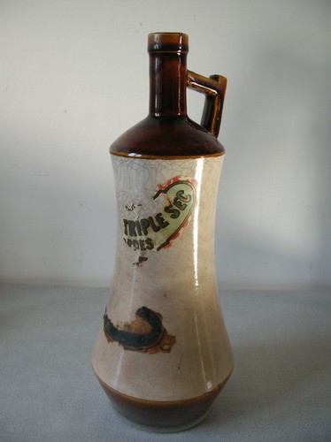 Ancienne bouteille triple - , sec
