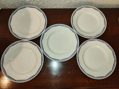Assiettes plates moulin - 5,
