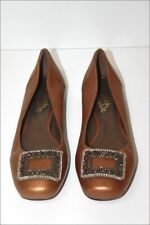PARA DOXALE  Ballerines Tout Cuir  Bronze T 35  ETAT NEUF 