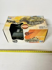 TANK TCHAD JOUSTRA JOUET EN ÉTAIN VINTAGE TANK FABRIQUÉ EN FRANCE CHAR D'ASSAUT