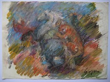 GOGOIS PIERRE DESSIN AU PASTEL