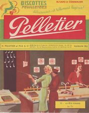 Buvard biscottes Pelletier. n°93- la fête foraine, le Tir