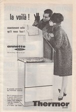 Publicité ancienne gazinière Thermor 1963 issue de magazine