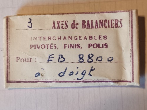 Axe balancier unruhwelle - de,