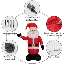 Décoration gonflable de Noël