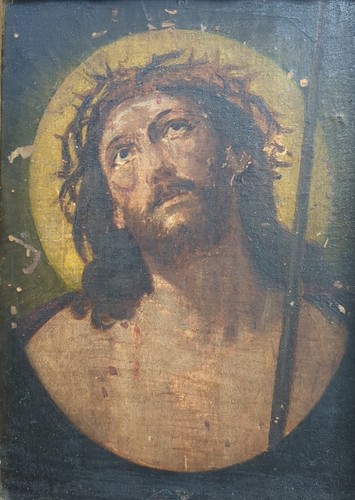 Ancien tableau peinture huile - tableau,
