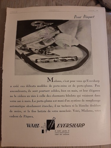 Publicité presse ancienne - publicité,