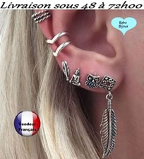 Ensemble 7 Boucles d'oreille