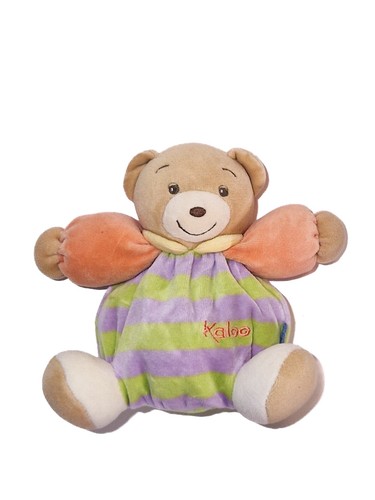 Doudou ours kaloo orange - kaloo,