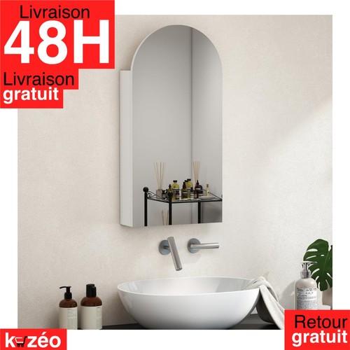 Homcom armoire murale salle - armoire, de