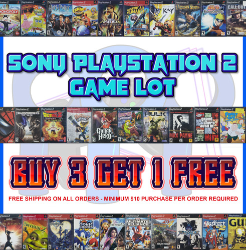 Playstation game lot buy - 2, 3