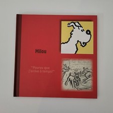 Livre BD Tintin Portrait de Milou Éditon France Loisirs Moulinsart