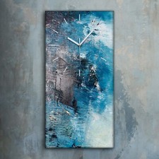 Horloge décorative sur toile