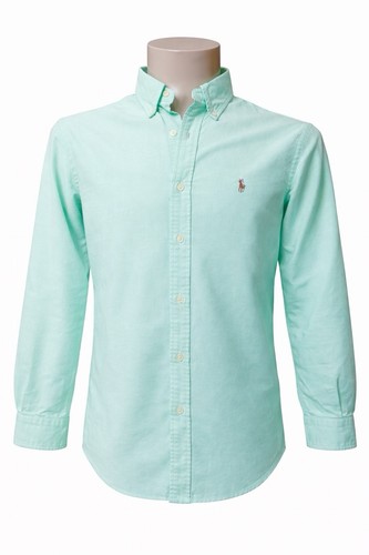 Chemise oxford vert - chemise,