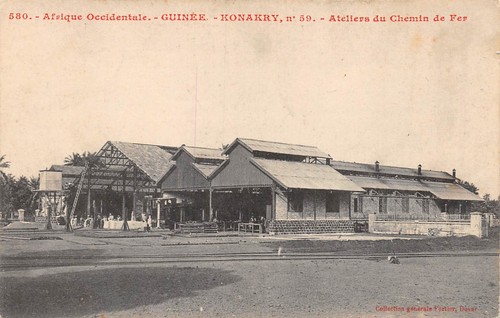 Carte postale guinée - carte,