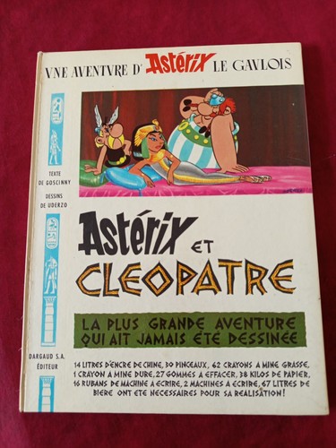Astérix cléopâtre dos - et,