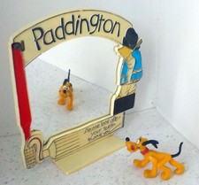 Ours Paddington Bear Miroir repose dentifrice & accroche brosse à dents 1976_A13