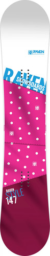 Style pink raven snowboard - pink,