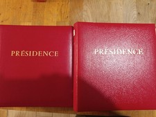 France Classeur pour timbre reliure Cérès présidence Années 2000 à 2001 complet