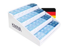 Pilulier Semaine 7 Jours, Matin Midi Soir Nuit, Allemand, Grande Capacité, Br...