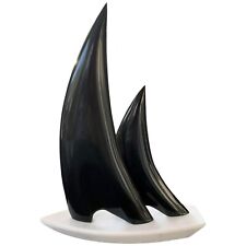 Barque Avec Voiles Sculpture