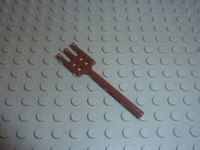 LEGO Fourche Redbrown Minifig Pitchfork' Réf 4496 Set 10223/10332/70734/7189...