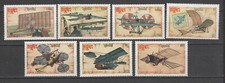 KAMPUCHEA aviation  avion machines volantes 1987 num 744/50 neuf **