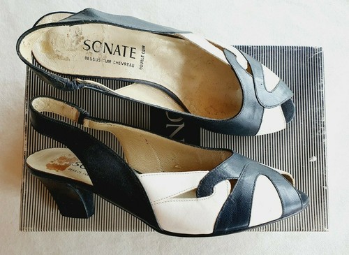 Escarpins vintage neufs - , en