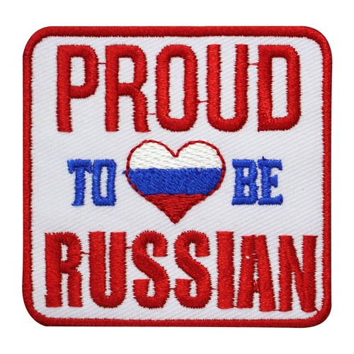 Patch fier être russe - patch,