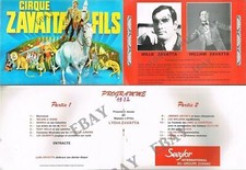 PROGRAMME CIRQUE/CIRCUS