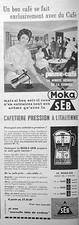 PUBLICITÉ 1960 MOKA SEB