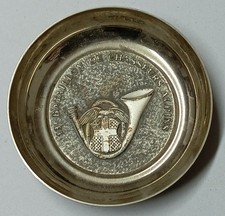 COUPELLE MILITAIRE METAL ARGENTE 13° BATAILLON DE CHASSEURS ALPINS