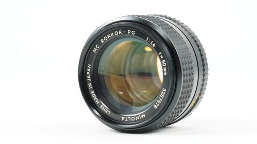 Objectif minolta rokor pg - objectif, rokor-pg