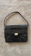 Sac À Main En Cuir Crocodile