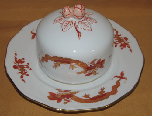 Joli beurrier porcelaine