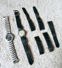 2 Montres Ancienne Veca Antimagnetic Waterproof 1950s + Montre CK Calvin Klein