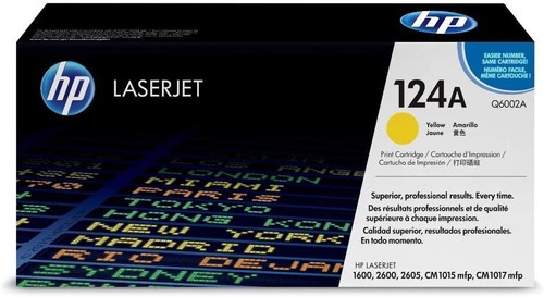 Q6002a 124a jaune cartouche - 124a,
