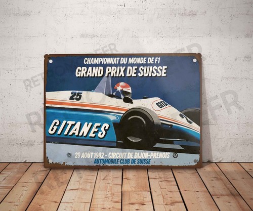 Plaque métal vintage - , f1