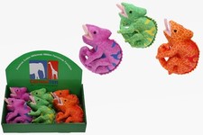 Chameleon En Peluche L 17Cm