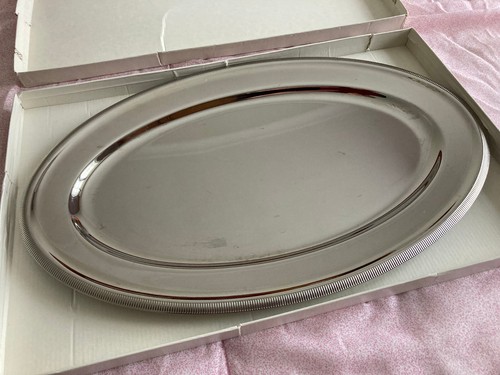 Grand plat ovale inox - ovale,