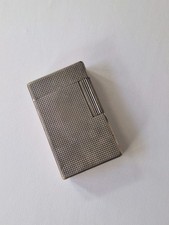 Briquet Dupont en métal argenté 💣 S.T. Dupont Lighter Good condition
