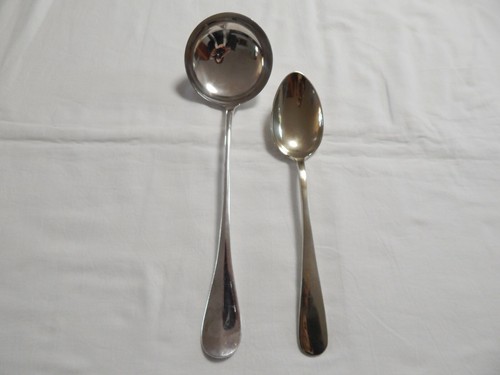 Ancien couverts louche - ,